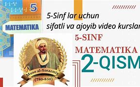 5-Sinf Matematika 2-Qism Javoblari